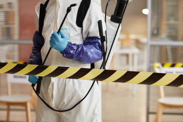 Professional Crime Scene Cleanup technician working in Valmeyer, IL